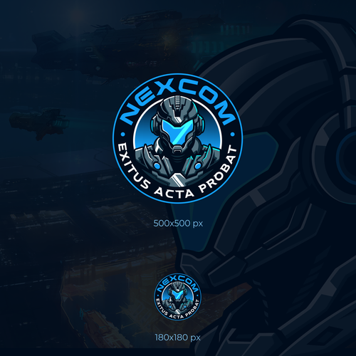 Nexcom Logo Design by Monkey_Zen