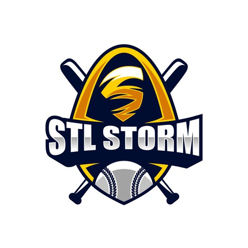 Youth Baseball Logo - STL Storm Réalisé par jemma1949
