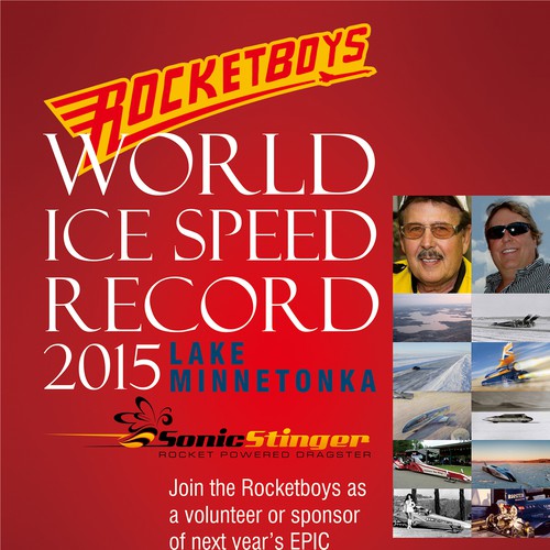 Create event poster for World Record Speed Event! Design by WarungGrafis