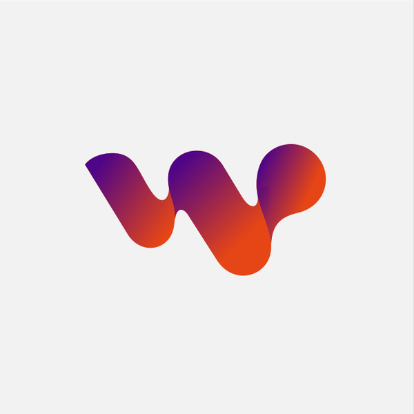 Dynamic Letter W Logo Concept