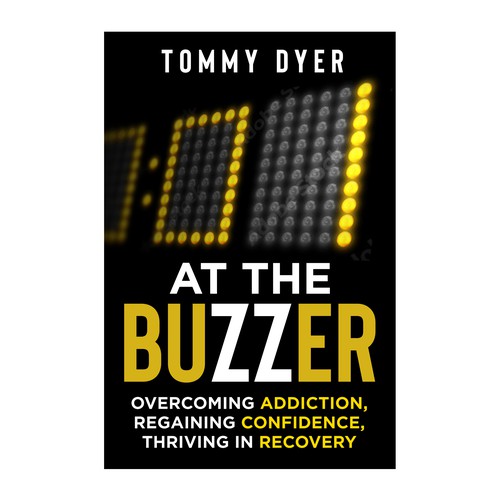 Book cover for inspirational, comeback story out of addiction into recovery! Design by digital.ian