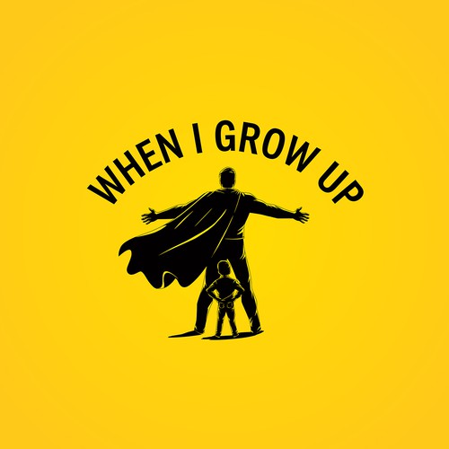When I Grow Up Logo Design by ᑎᗩᗷᗴᗴᒪ
