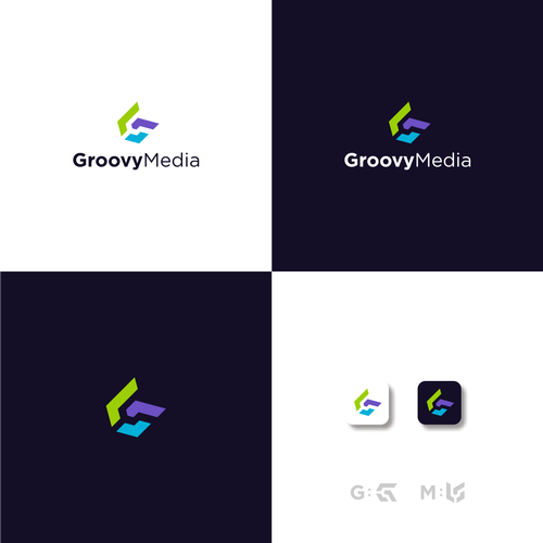 Technology company logo Design by mozila