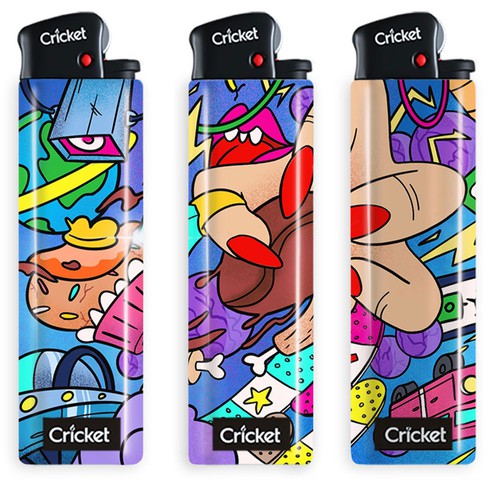 Design a Cricket Lighter Collection [MULTIPLE WINNERS] Design by BigLidowski