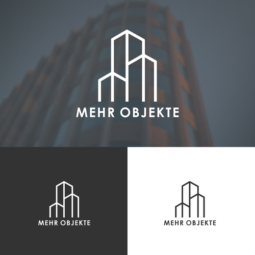 Corporate identy and logo for real estate marketing agency Design by komobabus