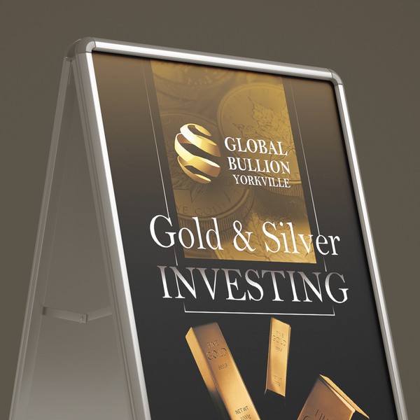 Gold and Silver investment Poster