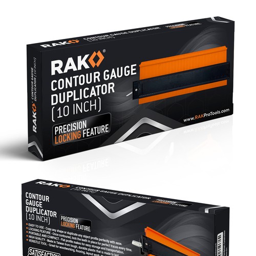 Design eye catching box packaging for RAK Pro Tools Design by C7Z