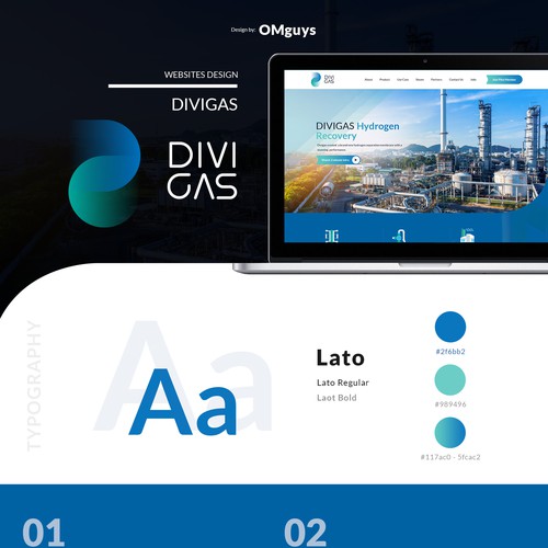 Designs | Website Design for Industrial/Hydrogen Startup: UX/UI and ...