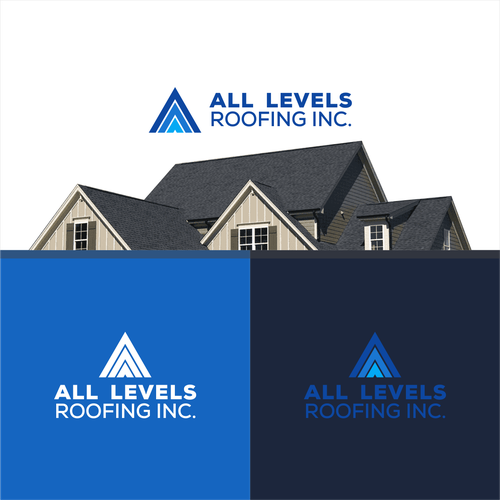 ROOFING LOGO DESIGN Design by DLVASTF ™