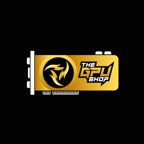 Create a futuristic logo for "The GPU Shop" Design by LivRayArt