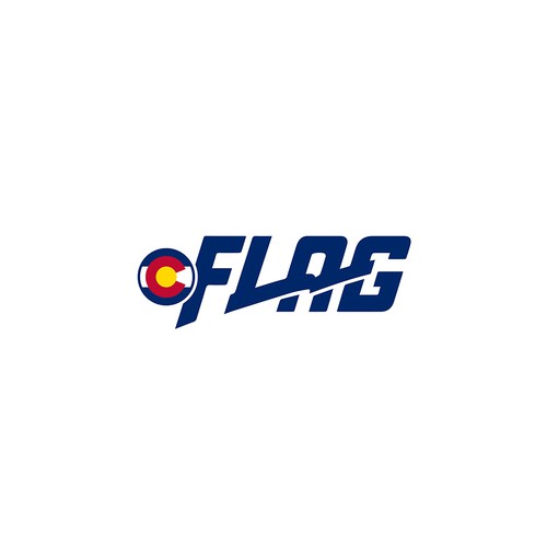 Colorado NFL Flag Logo Design von R.A.M