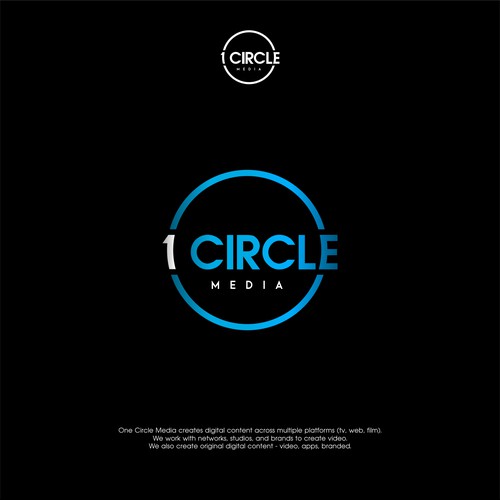 Create the one and only logo for One Circle Media! Design réalisé par Vectorisman