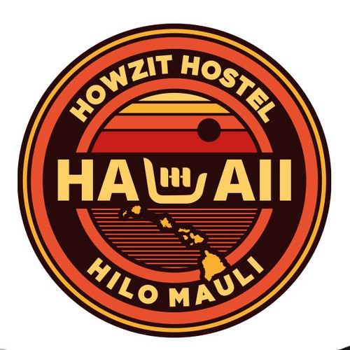Maui - Hawaii Hostel looking for retail merch design! Design by mozaikworld