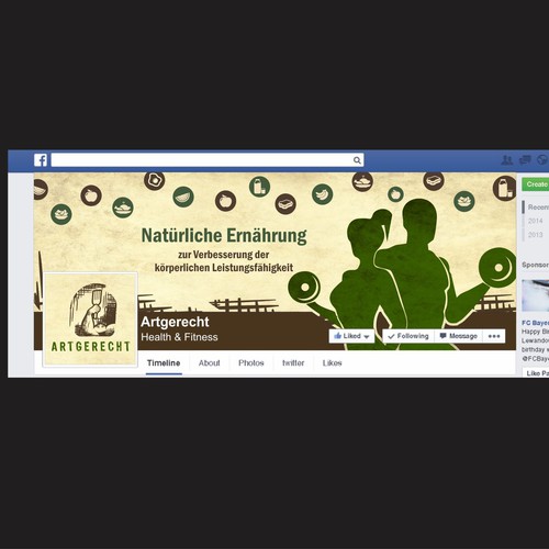 Facebook cover contest entry by CREATIVE NINJA ✅