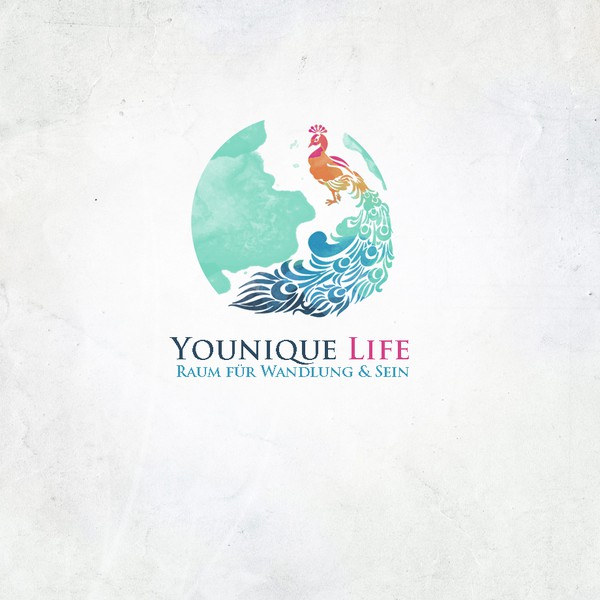Design by ML creativeDesign titled "Coaching, Lebensfreude, positive Sichtweisen, Meditation, mediale Beratung - mach mehr aus deinem Leben! Für jedermann!"