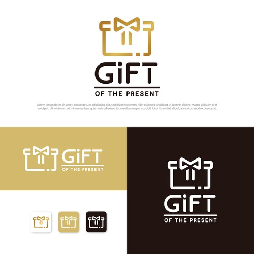 Design a logo for a gift box company with heart Design by Danielle Curtis