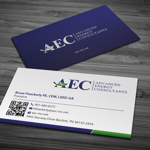 AEC Business Card Design by AYG design