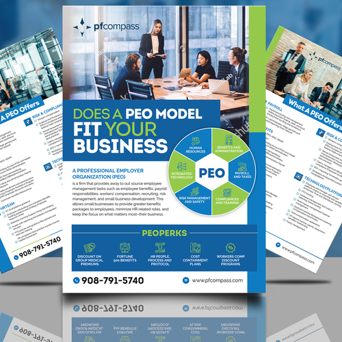Designs | PEO Marketing Flyer Facelift | Postcard, flyer or print contest
