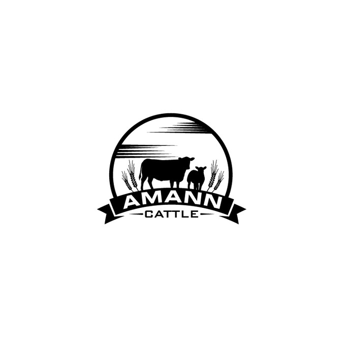 Create a unique cattle illustion with crops | Logo design contest