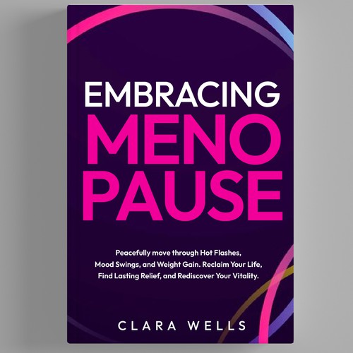 I need a book cover that connects with women about menopause Design by Creative_Crafter