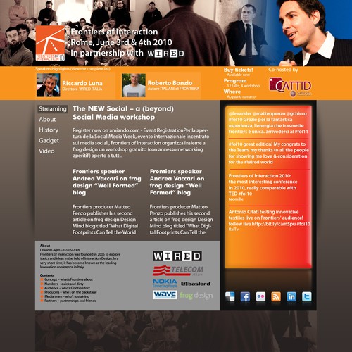 Powerful Technology Conference Website Design by bensign™
