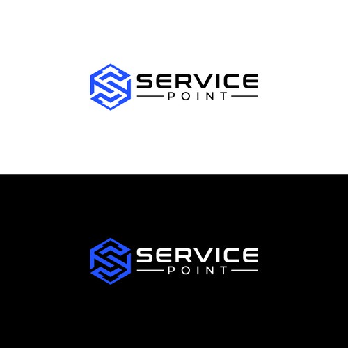 Service Point - Create New Logo and Brand Identity Design by Shanawas7