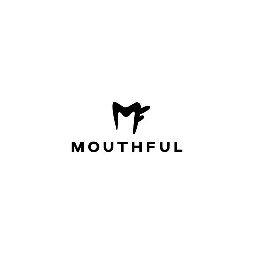 Diseño de Strong, spunky yet clean logo for mouthful de Startline Strategies