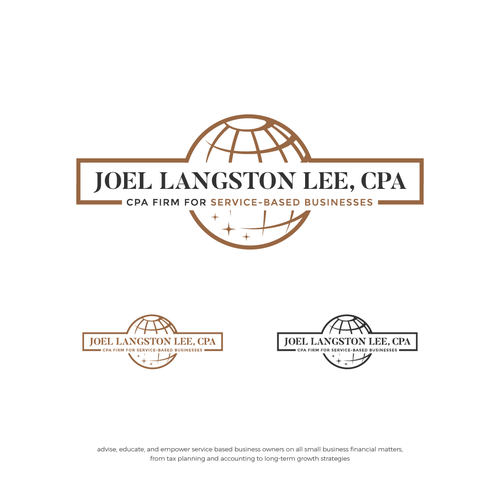 Design a professional logo and brand design for a modern CPA firm Design by The Adam Project