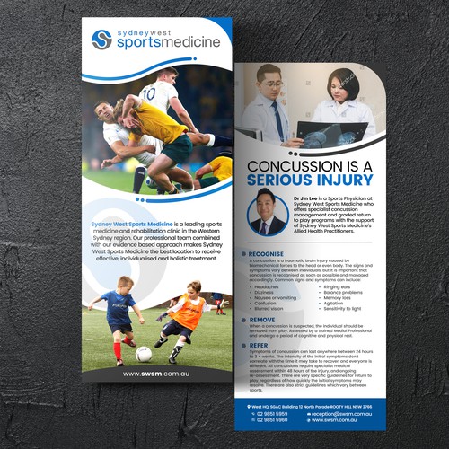 Concussion flyer | Postcard, flyer or print contest | 99designs