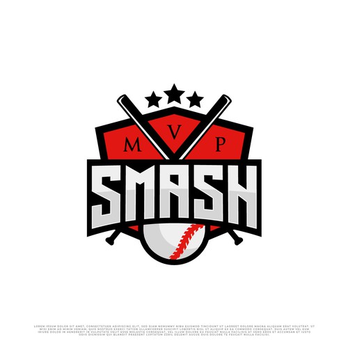 MVP Smash Softball Design von Canis Dirus