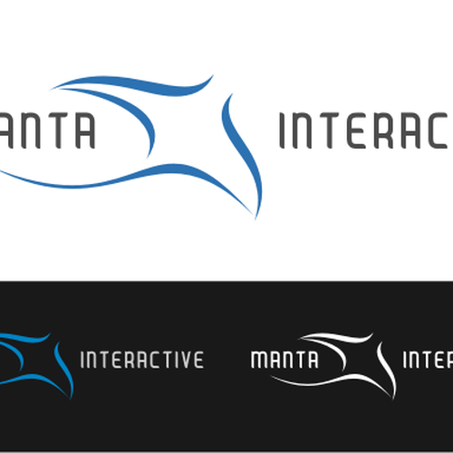 Create the next logo for Manta Interactive Réalisé par R-D-sign
