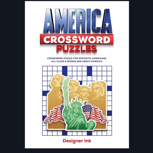 America Crossword Puzzles. Patriotic, Americana, Simple, Basic Design by Ceros Design