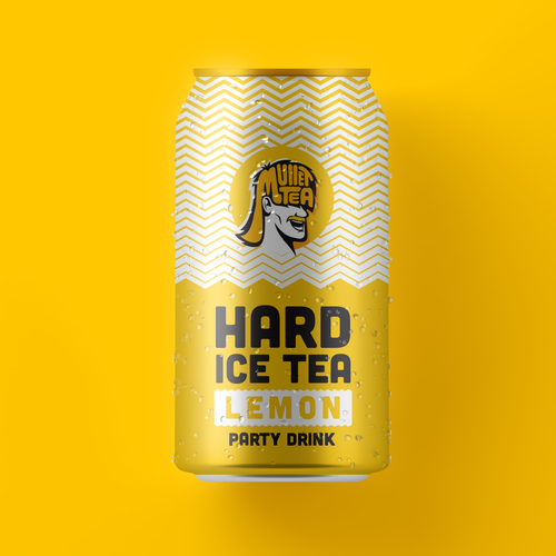 Hard Ice tea Can Design - Be Fun ! Design by DolphinArt