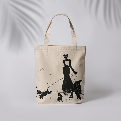 Diseño de TOTE BAG DESIGN - Sustainable Dog Food Company needs tote bag de Tatjana Jovic