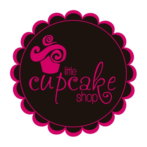 LOGO-  for  CUPCAKE  BAKERY Design by LMStein