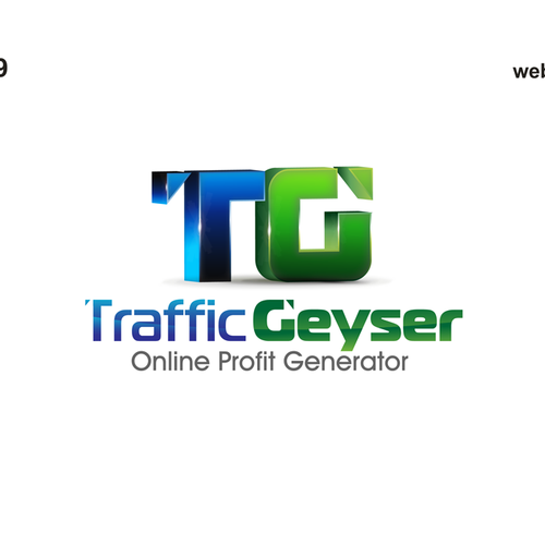 Design di T-R-A-F-F-I-C   g-e-y-s-e-r  Logo di cloud99