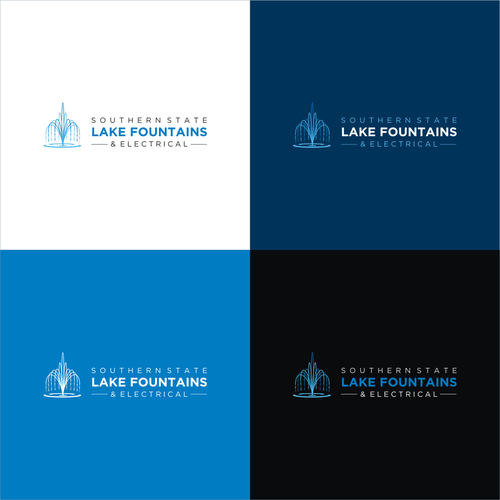 Floating Lake Fountain company needs an eye catching logo! Design by BLQis