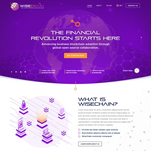 Looking for a design of two web pages Design by Jasmin_A (AMPLE)