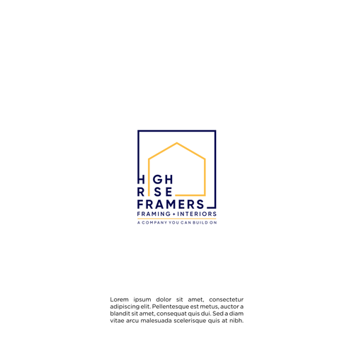 we need a professional logo and branding for nyc construction doing Framing and Drywall Design by 71Z Dezign