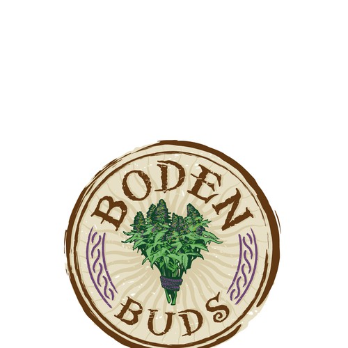 Create old world logo for viking-inspired, medical marijuana farm - "Boden Buds" Design by Mihai Basoiu