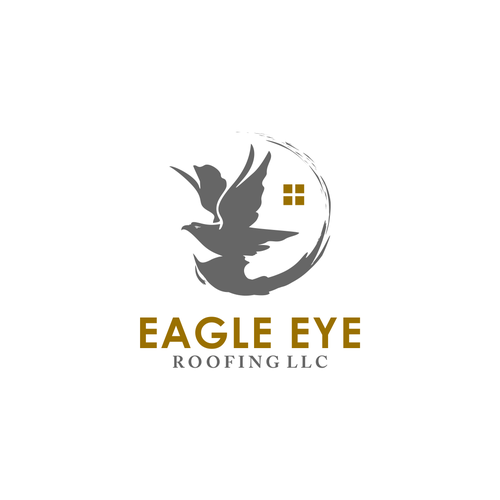 A Family Comfort Logo for our Eagle Eye Roofing Company Design by Vitto.juice