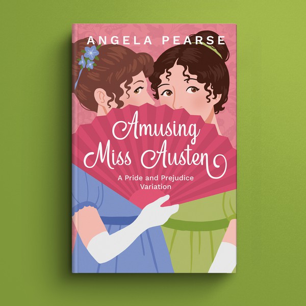 Illustrated cover for a fun historical Rom-Com