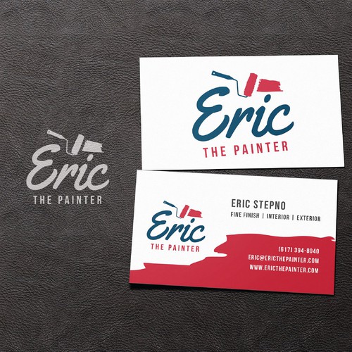 Modern and bold eye catching logo for upstart fine finish painting