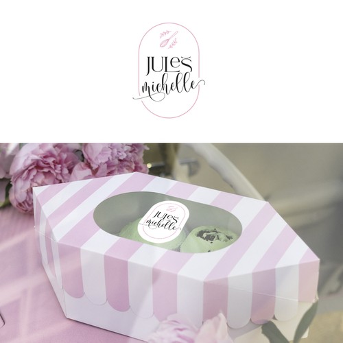 Design a cupcake packaging label Design by Cit