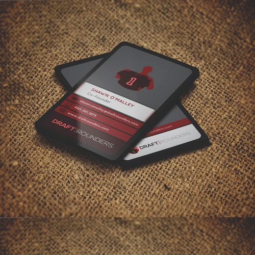 ***Draft Rounders needs a new business card*** Design by Jecakp