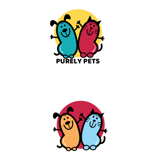 Nayan99さんのDesign a beautiful and powerful logo for an online Pet Brand-- Purely Pets.デザイン