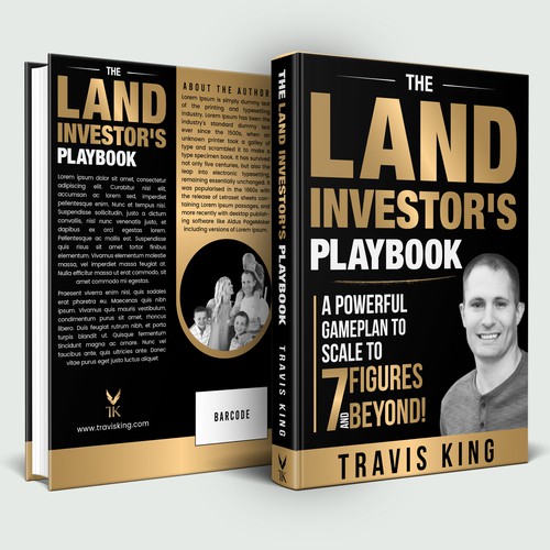 Powerful book cover needed for a book about land investing Design by Unboxing Studio