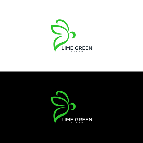 Lime Green Clean Logo and Branding Design by Clororius