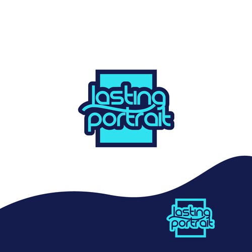 Custom Oil and Watercolor Portrait Logo and Word Art Design by BjoInk