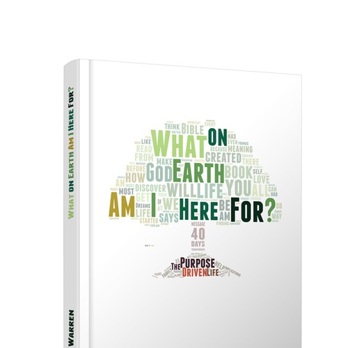 Book cover redesign for "What on Earth Am I Here For? The Purpose Driven Life" by Rick Warren Design by MariusV.